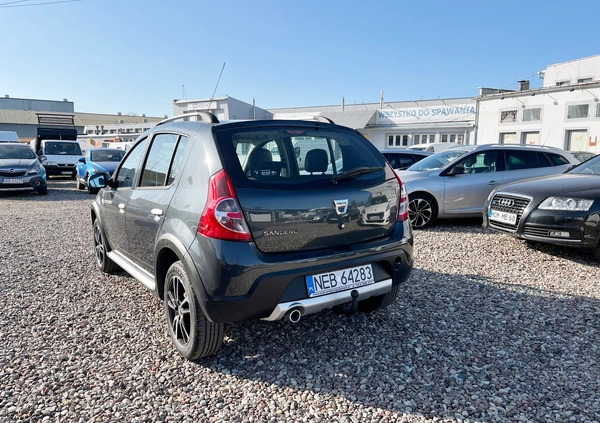 Dacia Sandero cena 25900 przebieg: 143365, rok produkcji 2012 z Pobiedziska małe 742